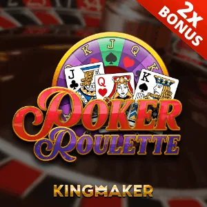Live casino dealer at a blackjack table